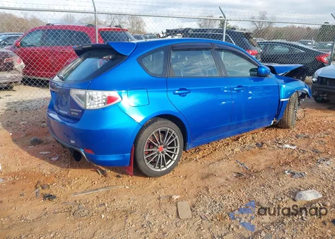 2009 Subaru Impreza Wrx из США, поврежденный, VIN JF1GH76609G821735